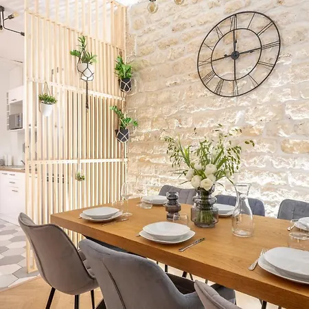Bohemian Flat - Lovely Marais Parigi Esterno foto