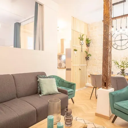 Bohemian Flat - Lovely Marais Parigi Esterno foto